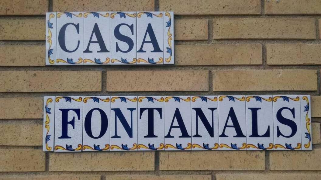 Pla del PanadésCasa Fontanals别墅 外观 照片